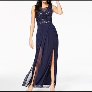 BCX Junior’ Bodice Sequined Gown